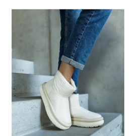 Bež tople čizme za snijeg s platformom 1