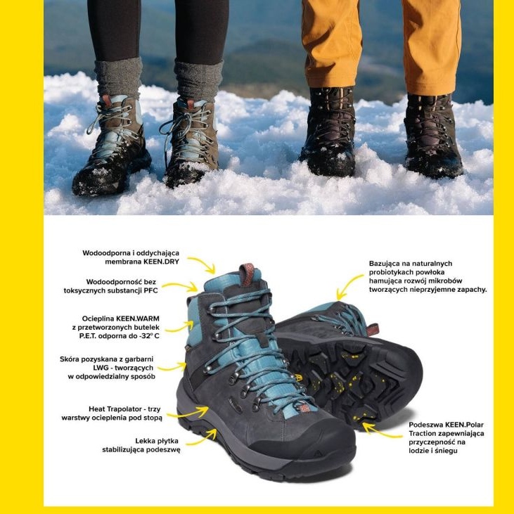 KEEN Revel Iv Mid cipele KE-1023629 siva 2