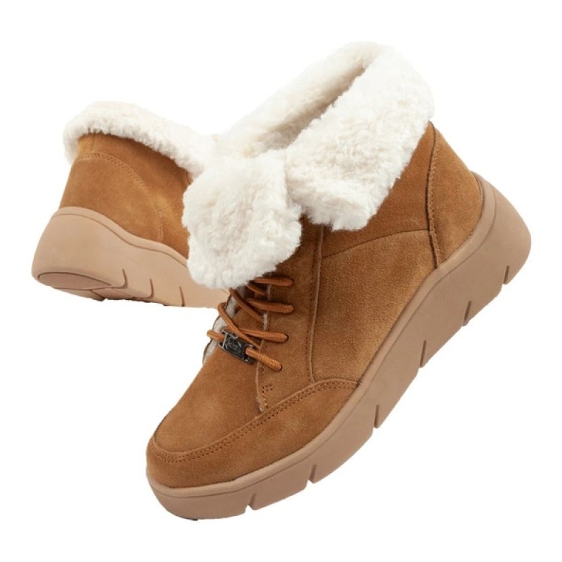 Scholl Stelvio gležnjače F302321013 smeđa 1