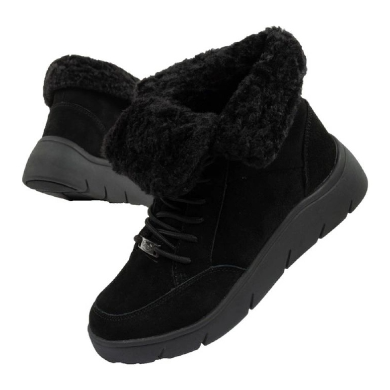 Scholl Stelvio gležnjače F302321004 crna 1