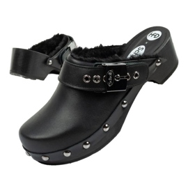 Scholl Iconic F307031004 klompe crna 1