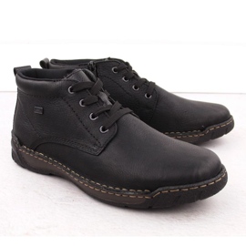 Muški izolirani kožni Rieker RKR748 crna 1