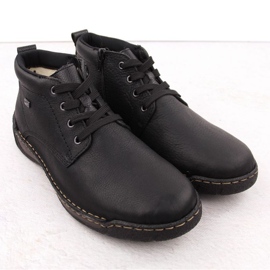 Muški izolirani kožni Rieker RKR748 crna 2