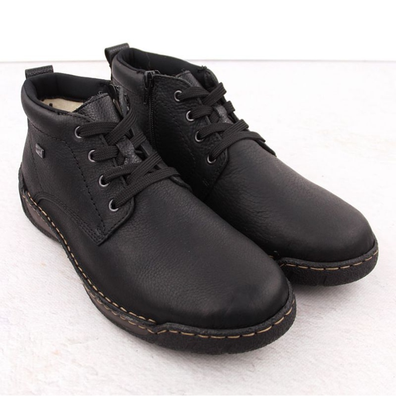 Muški izolirani kožni Rieker RKR748 crna 2