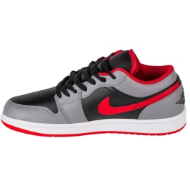 Nike Air Jordan 1 Low 553558-060 sivo-crna siva 1