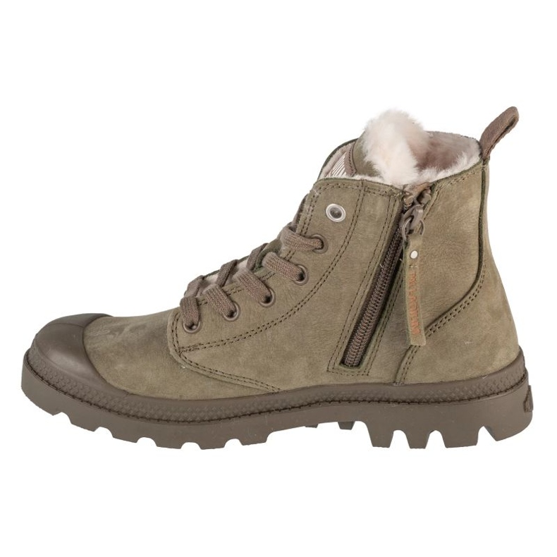 Palladium Pampa Hi Zip WL 95982-377 Zeleni stalladij cipele zelena 1