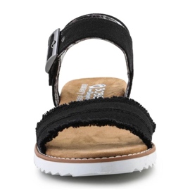 Cipele Sandale Skechers Espadrile Bobice Adobe Princess 113541-BLK crno 2