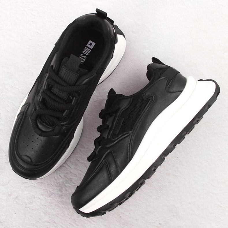 Ženske sportske cipele Big Star NN274A106 Black crna 2