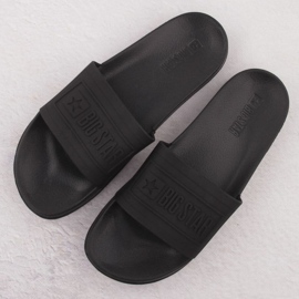 Big Star Ženski flip flops za velike zvijezde oo274044 crno 2
