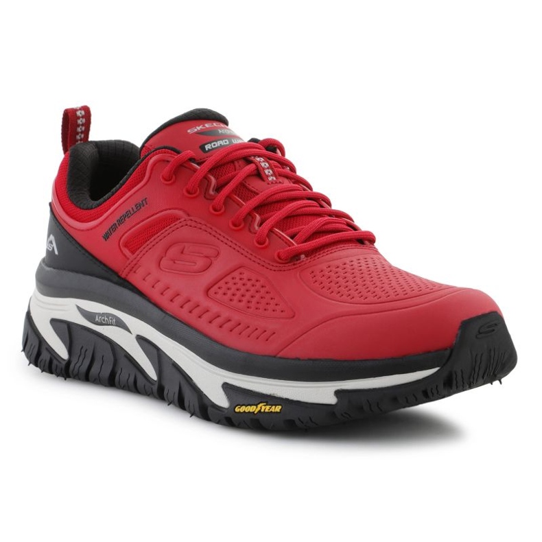 Skechers Arch Fit Road Walker Recon 37333-RDBK cipele crvena 1