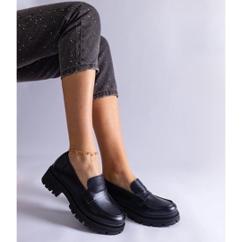 Crne mokasine od eko kože crno 2