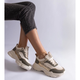 Zelene tenisice sa svjetlucavim umetcima zelena 2