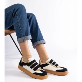 Crne tenisice s kopčanjem na čičak crna 1