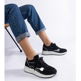 Crne ženske sportske tenisice crna 1