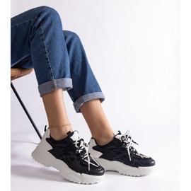 Crne ženske sportske tenisice crno 1