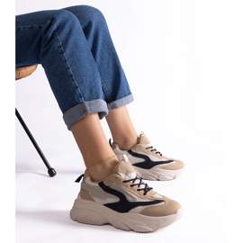 Bež i crne ženske tenisice 1