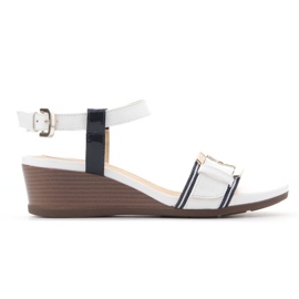 Geox D Marykarmen D cipele na klin D828QD 05402 C0899 bijela 1