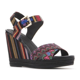 Geox D82P6G 000AW C0042 cipele na klin raznobojna 2