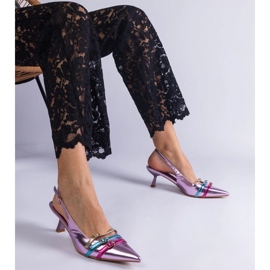 Ljubičaste patke s otvorenim pietom ljubičasta 1