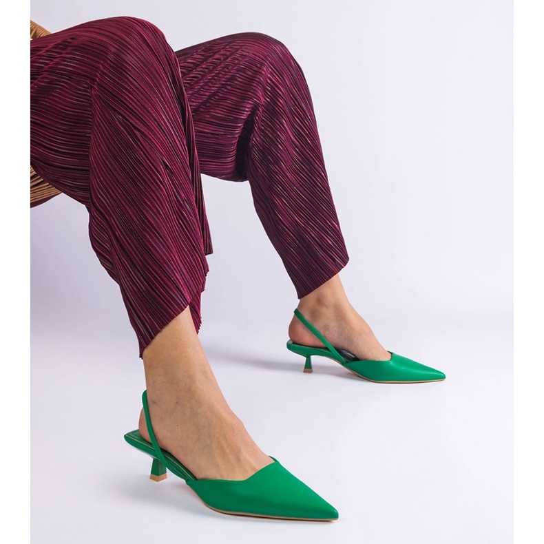 Zelene patke s otvorenim zelena 1