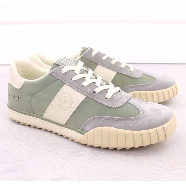 Big Star Muške sportske cipele Velika zvijezda NN174517 Grey-Green siva 1