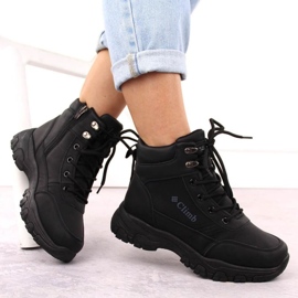 Trekking čizme W NEWS 7921 EU661A crna 2