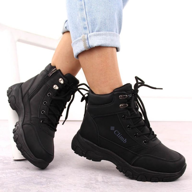 Trekking čizme W NEWS 7921 EU661A crno 2