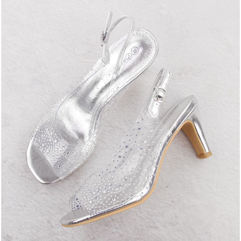 Potocki W WS43317 WOL284C sandale na petu 2