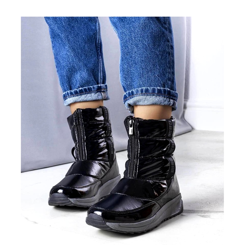 Ženske čizme za snijeg Big Star KK274392 Black crna 1