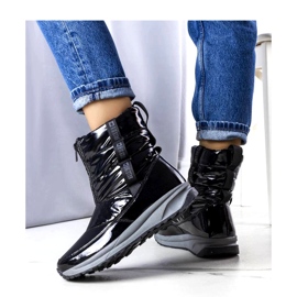 Ženske čizme za snijeg Big Star KK274392 Black crna 3