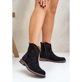 Crne čizme za otvorene radnike crna 2