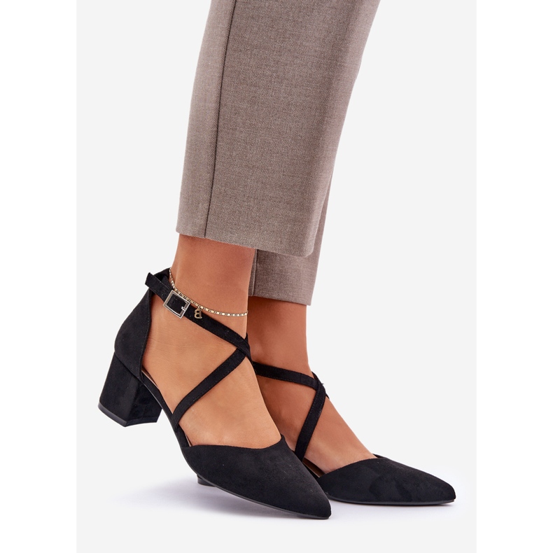 Pumpe na eko suknu post Sergio Leone Black crna 1