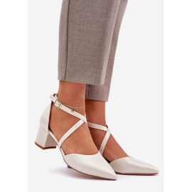 Pumpe na eko kožnom trenutku Sergio Leone Pearl bež 1