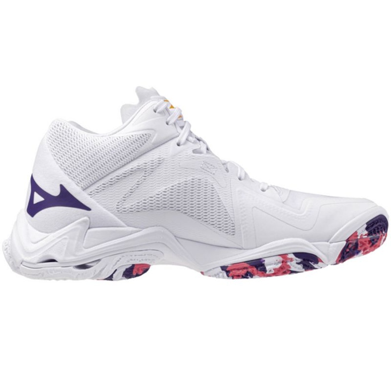 Mizuno Wave Lightning Z8 Mid V1GC240520 Bijele cipele bijela 1