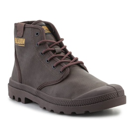 Cipele Palladium Pampa Hi Coated U 74375-249-M Dark Cocoa smeđa 2