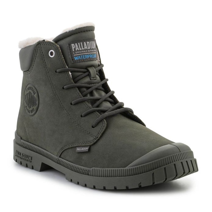 Palladium SP20 Cuff Leather Waterproof Wl U 79067-325-M Olive Noćne cipele zelena 2