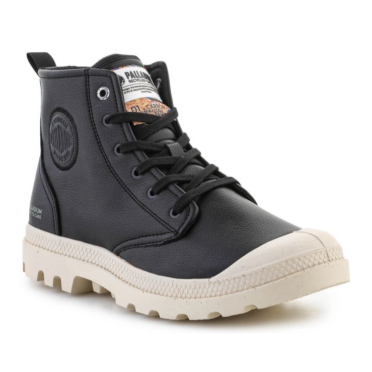 Palladium Pampa Hi Re-Vegan Leather U cipele 74378-008-M Crne crna 2