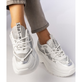 Ženske bijele sportske tenisice bijela 2