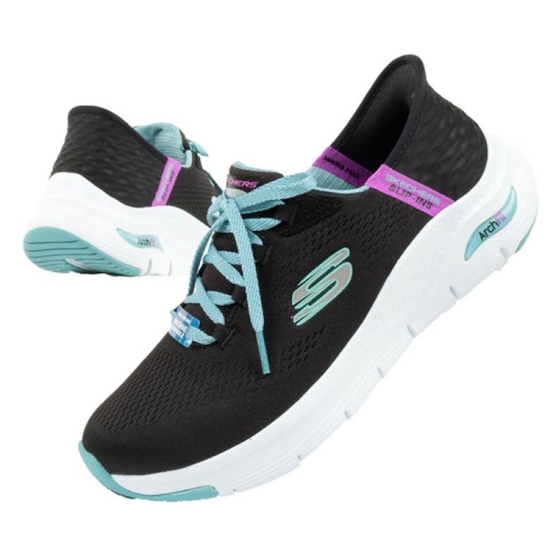 Skechers 149568/BKMT sportske cipele crna 2
