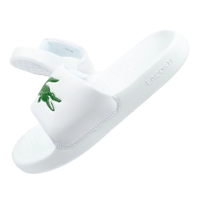 Lacoste Serve Slide W 02082 papuče bijela 1