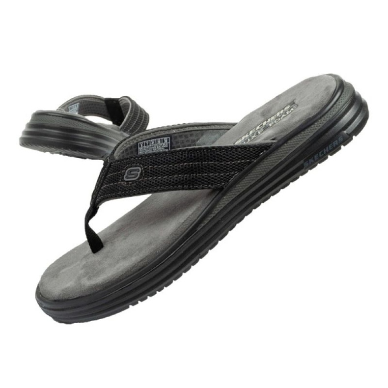 Skechers Proven M japanke 204577 Blk crna 2