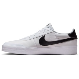 Nike Court pucao je FQ8146-104 bijelo i crno bijela 1