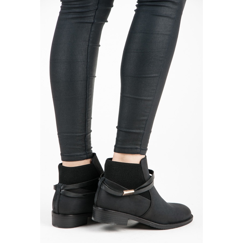 Vinceza Niske Jodhpur čizme crna 1