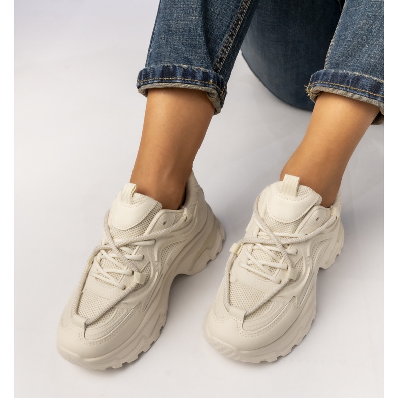 Ženske bež sportske tenisice 1