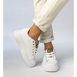 Ženske bijele sportske tenisice bijela 1