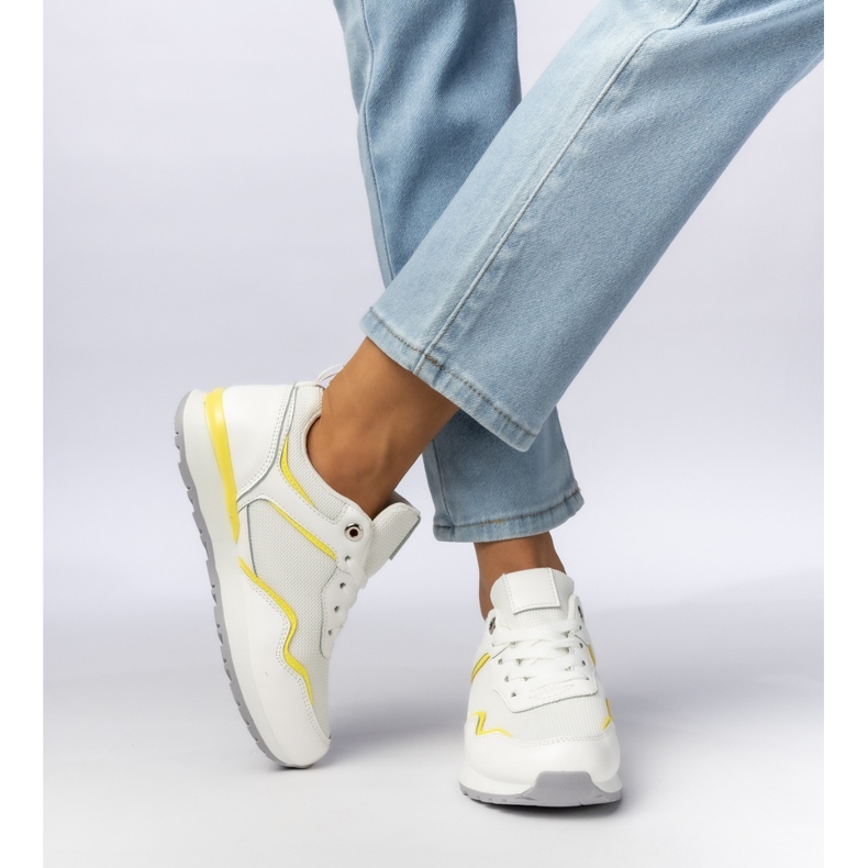 Ženske bijele sportske tenisice bijela 1