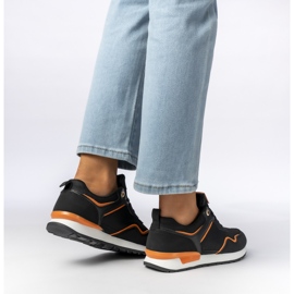 Ženske crne sportske tenisice crno 1