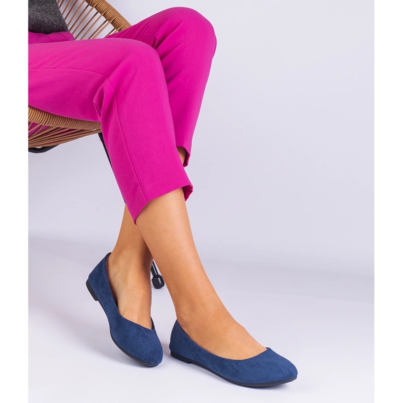 Ženska mornarsko plava balerinasa antilop 1