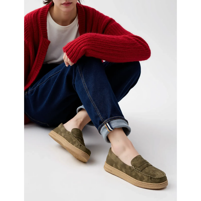 Ženski zeleni odvjetnici od antilop zelena 1