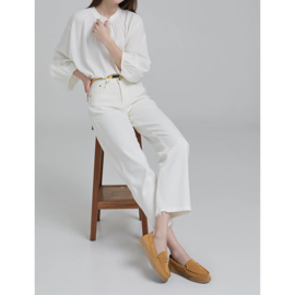 Ženski kameljski natikači bež 1